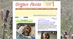 Desktop Screenshot of organfacts.net